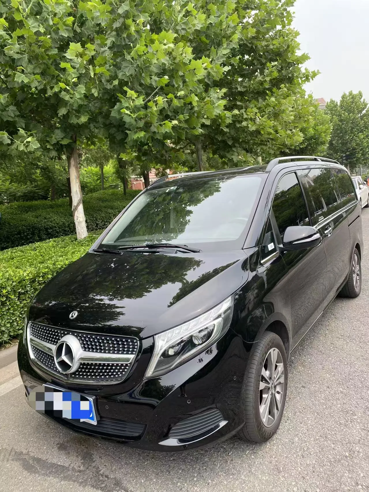 Mercedes-Benz V-Class 2018 V 260 Navigation Edition, China V Emission Standard