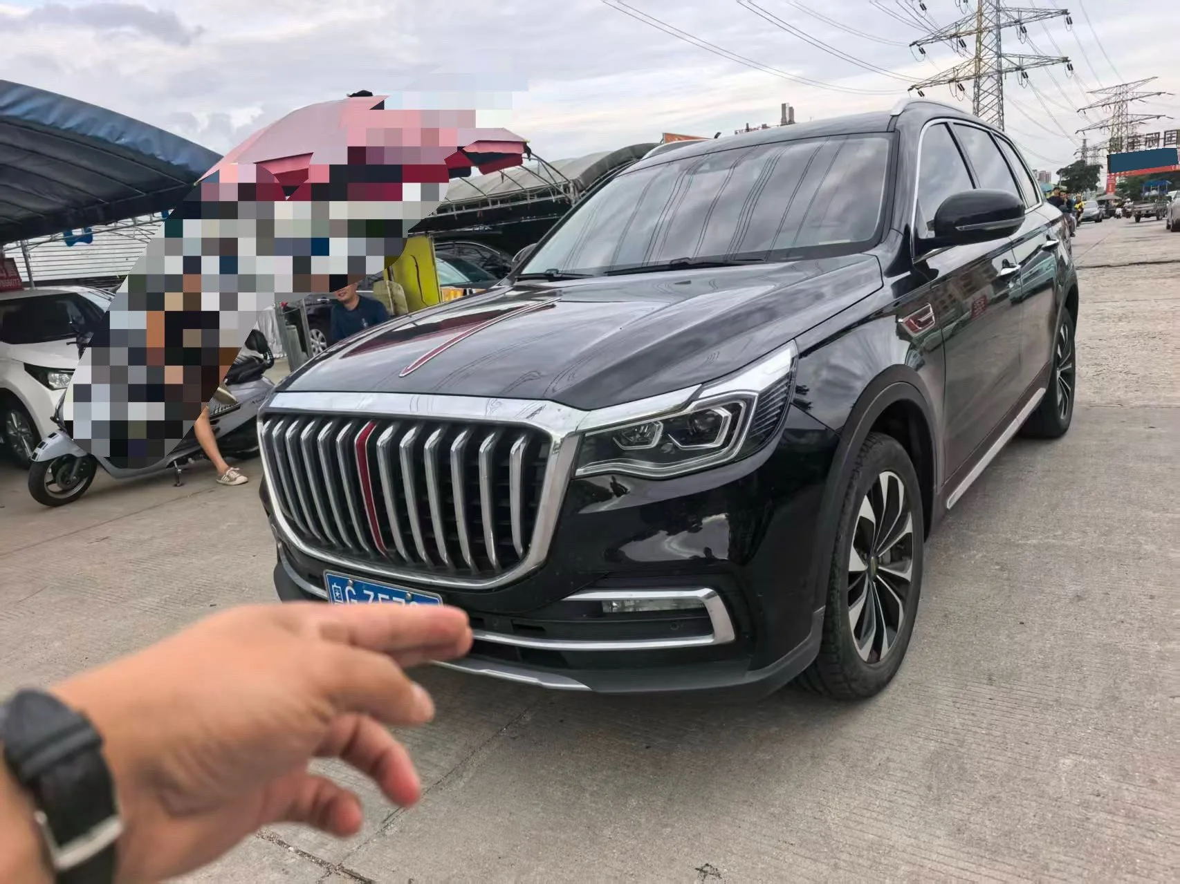 Hongqi HS7 2022 Model Year 2.0T DCT Front-Wheel Drive Smart Connect "Qi Xiang" Edition, 7-Seater
