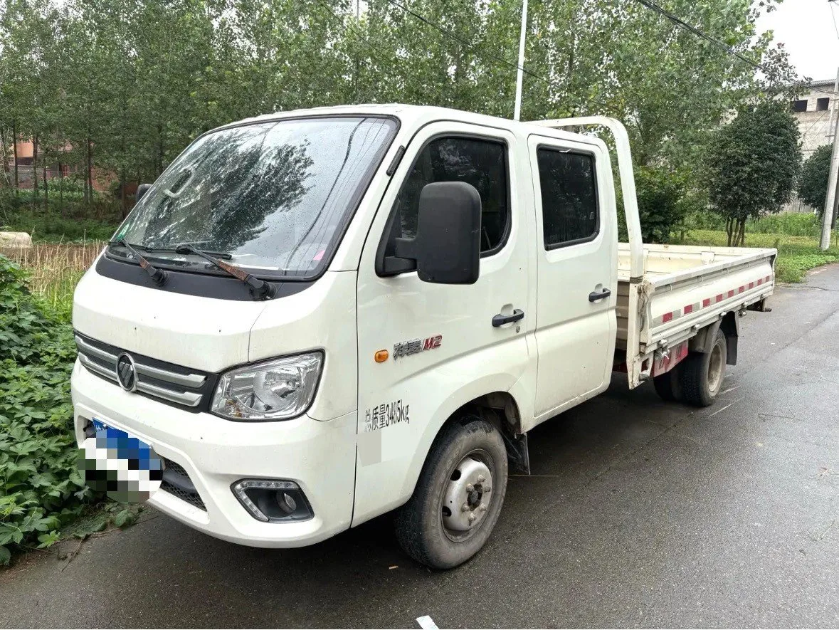 Foton 2018 Xiangling M2 1.6 122马力 Comfort Edition 3.1米 Double-Cab Flatbed Light Truck, Manual Transmission
