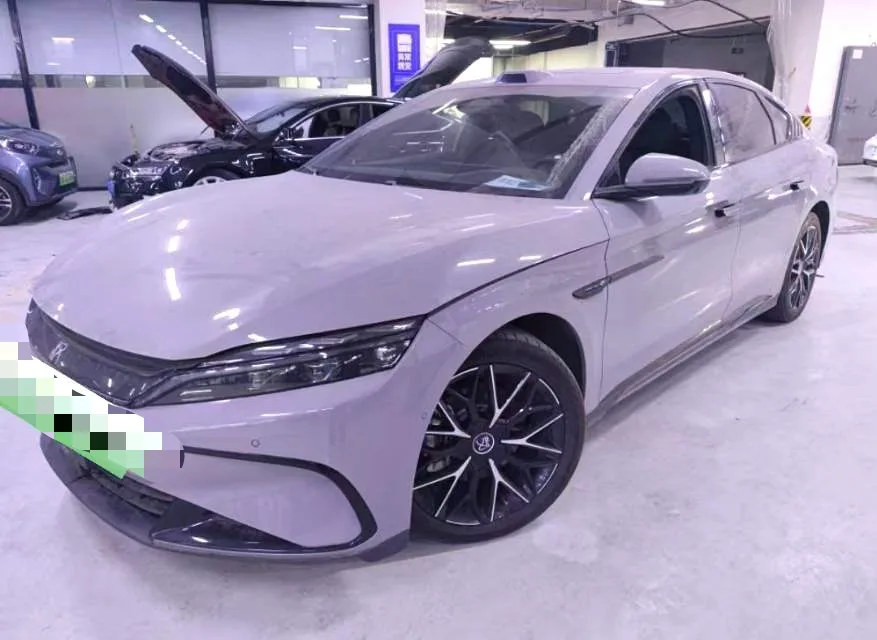 BYD 2025 Han DM-i 1.5T CVT Intelligent Driving Edition with 125km Range and LiDAR Flagship Model, Automatic Transmission