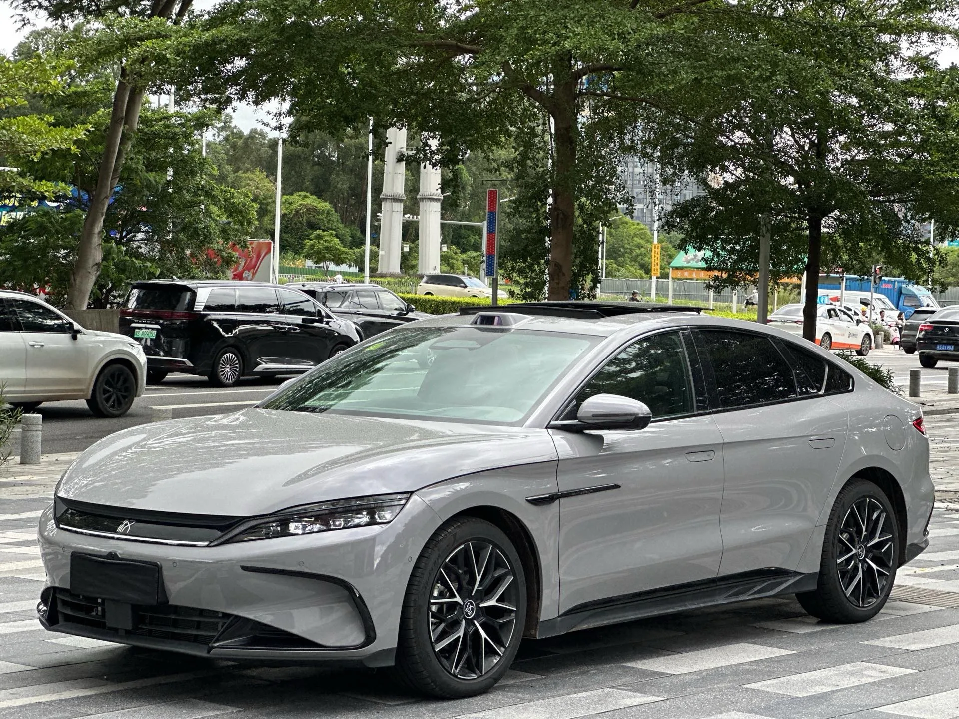 BYD 2025 Han DM-i 1.5T CVT 125km/h LiDAR Intelligent Driving Automatic Transmission