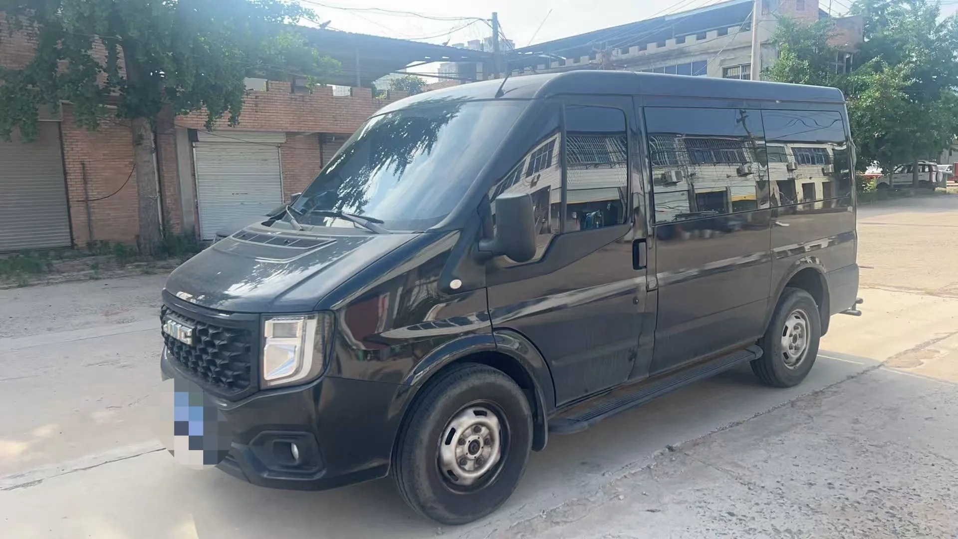 Jiangling Fushun 2023 2.0T Automatic Short Wheelbase Low Roof Commercial Multi-purpose Passenger Vehicle, 6 Seats, Double Tailgate