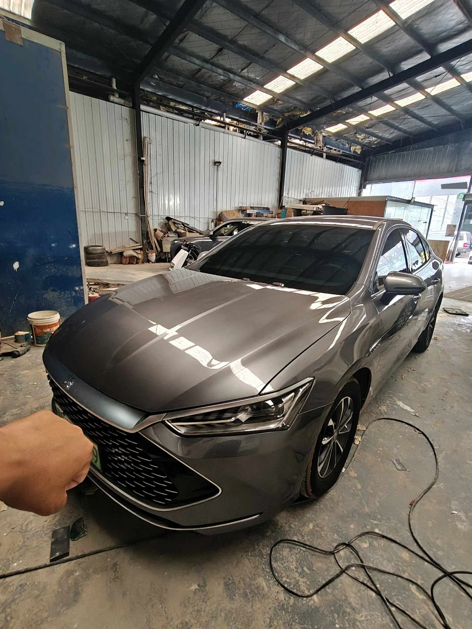BYD 2023 Qin PLUS DM-i 1.5 CVT Champion Edition Leading Model 55KM Automatic
