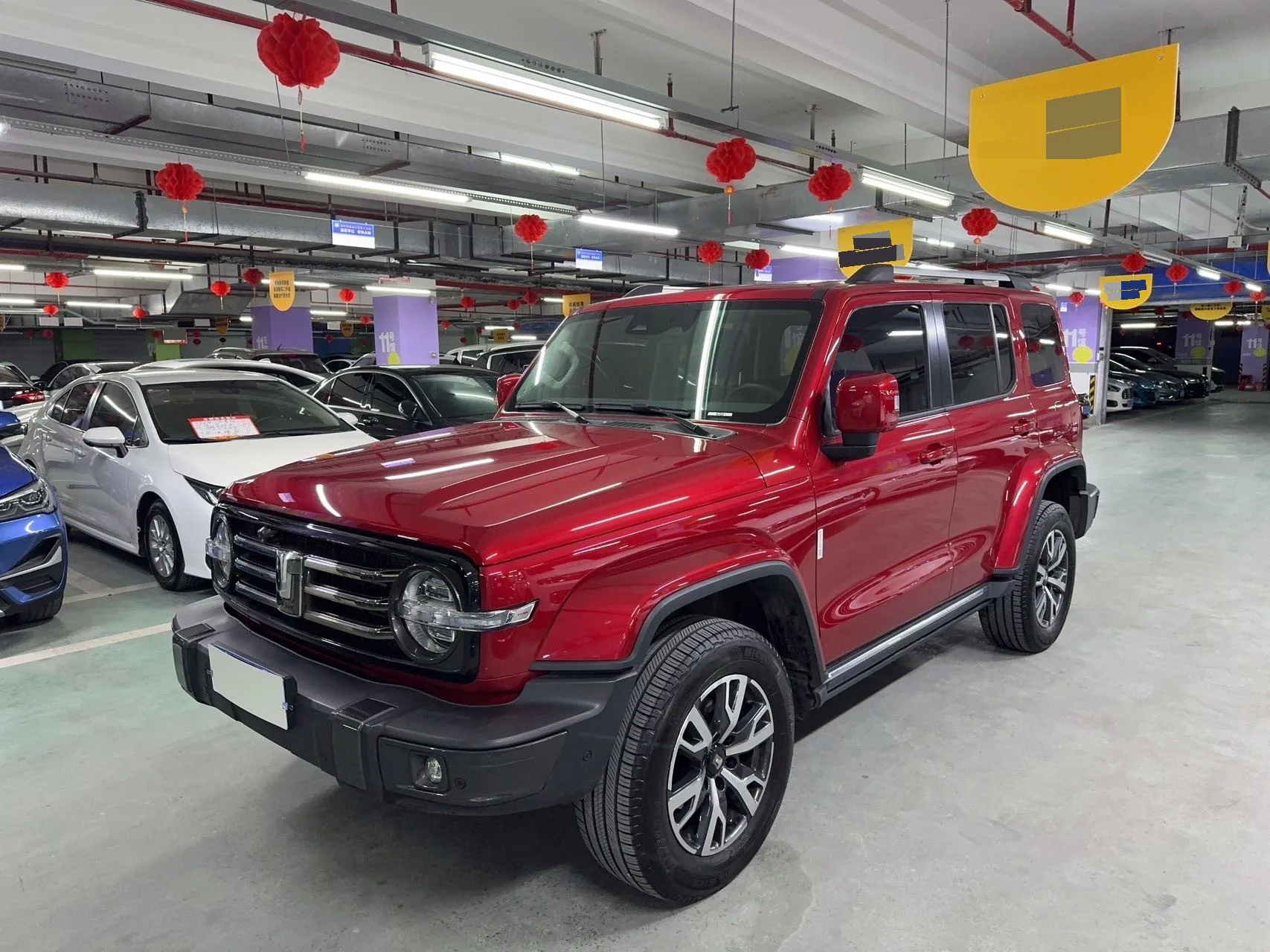 The 2023 Tank 300 City Edition 2.0T is very stylish.