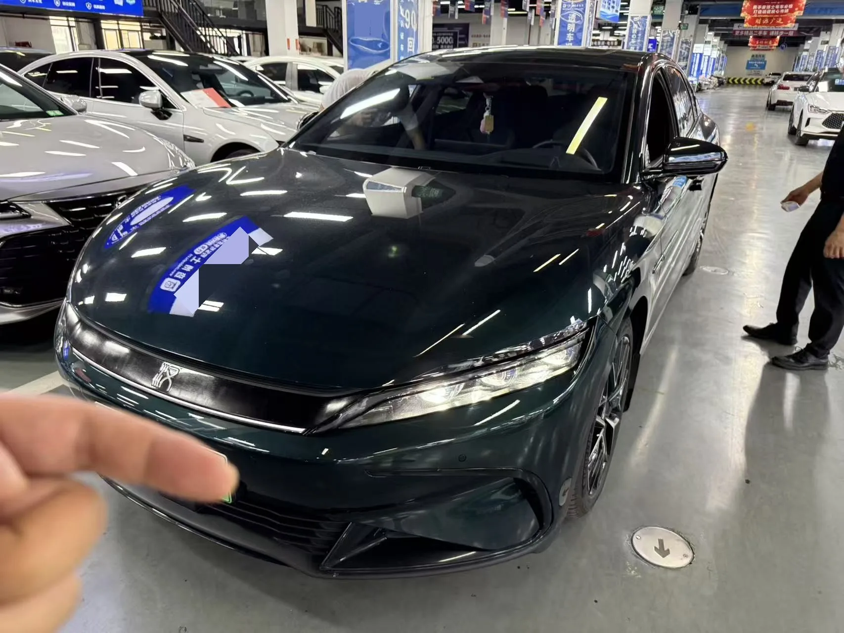 Han 2022 EV 610KM 4WD Thousand Mountains Green Limited Edition