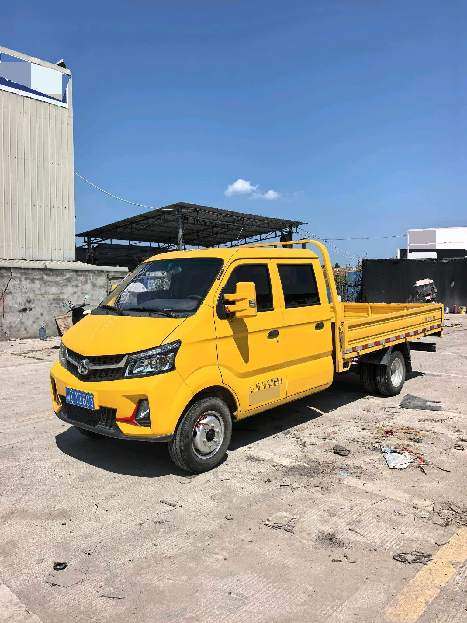Changan Kuayue 2025 Model Year Kuayue Wang X7 1.6 Double Cab, Dual Rear Wheels, 3.05 meters, Manual Transmission