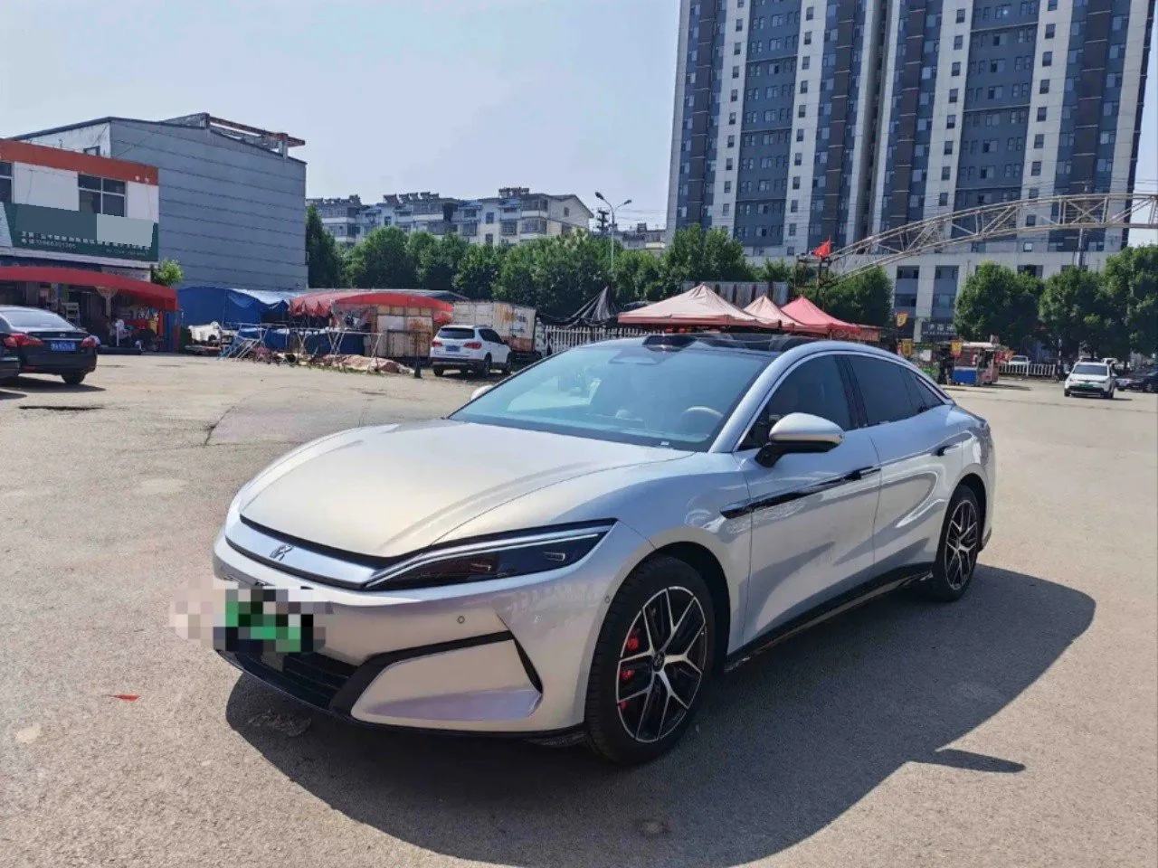 BYD 2025 Han DM-i 1.5T CVT 125km/h LiDAR Intelligent Driving Automatic Transmission