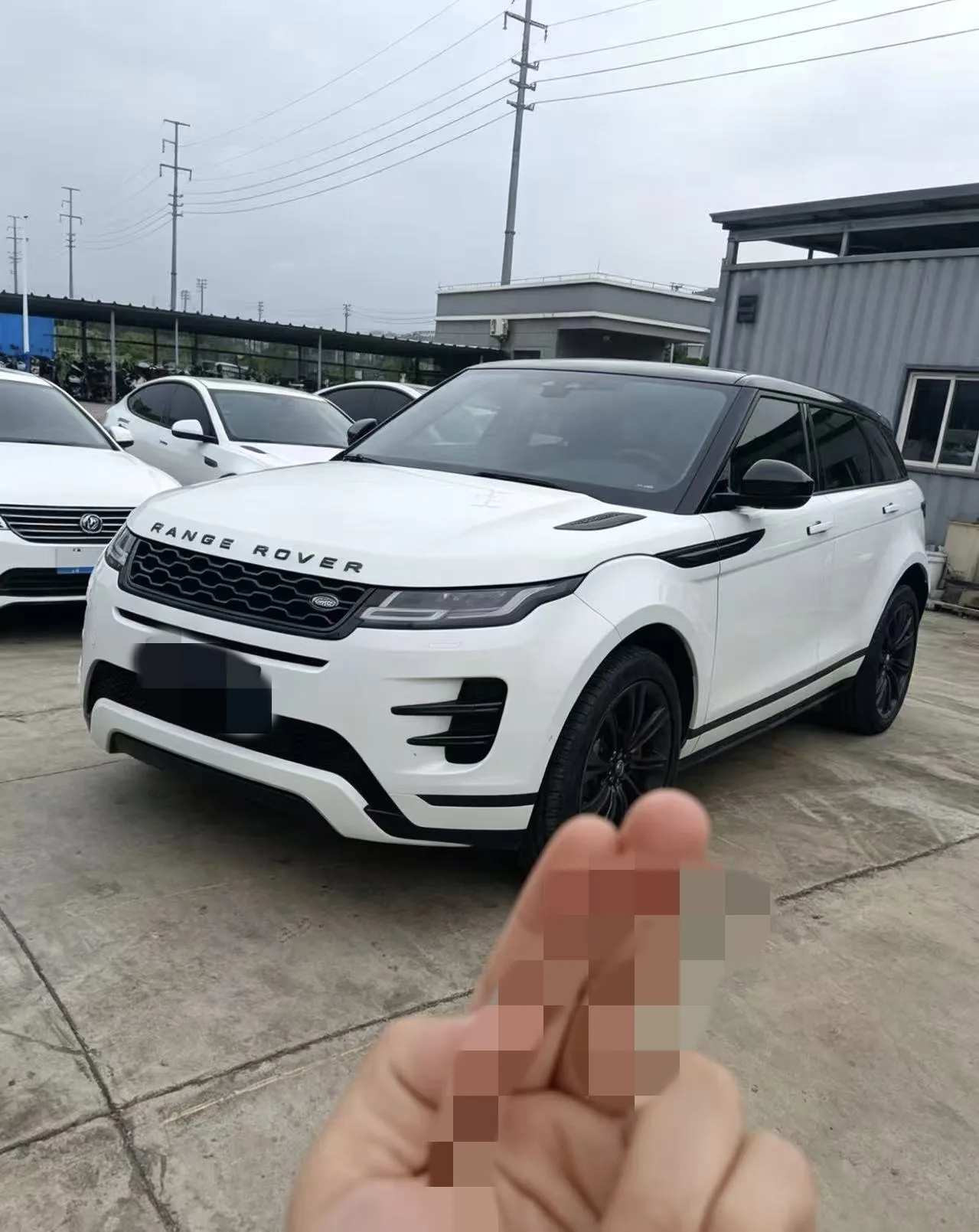 2020 Range Rover Evoque 249PS R-DYNAMIC S Black Sport Edition