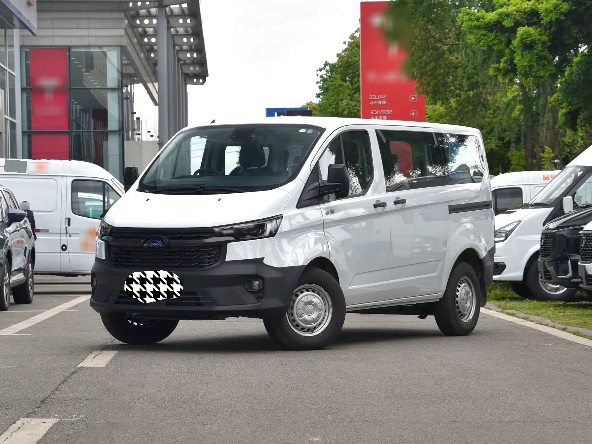 Ford 2023 New Transit 2.0T Diesel Multi-Purpose Commercial Vehicle, Short Wheelbase, Low Roof, 5/6-Seater, Automatic Transmission