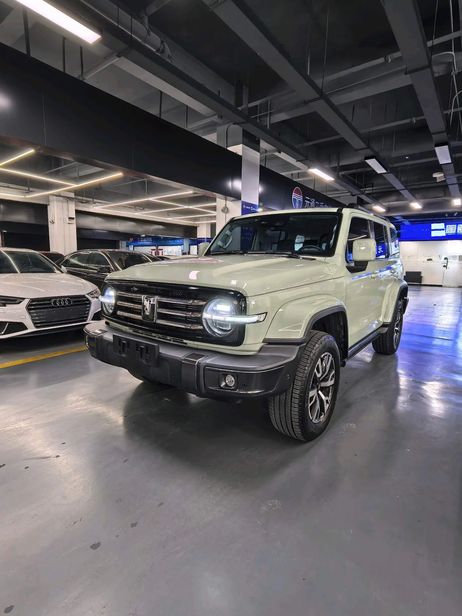 The 2023 Tank 300 City Edition 2.0T is very stylish.