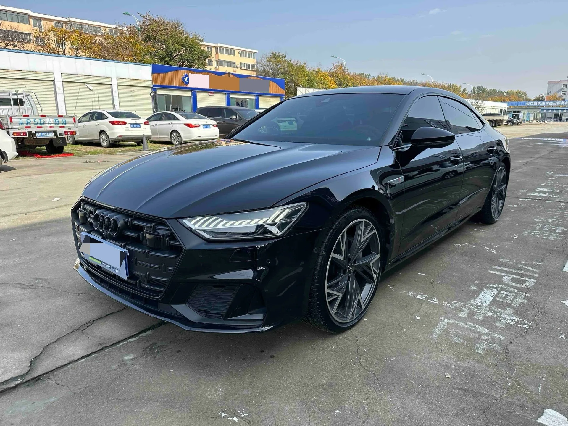 Audi 2024 A7L 2.0TFSI 45TFSI Quattro Black Knight Edition Automatic