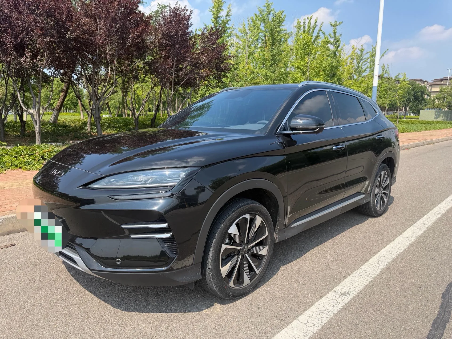 BYD Song PLUS New Energy 2024 Model, Song PLUS EV Glory Edition, 520km Range, Luxury Automatic
