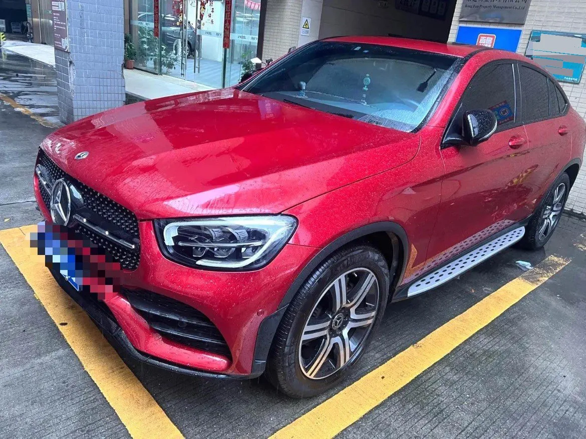 2022 Mercedes-Benz GLC Coupe, facelifted GLC 260 4MATIC Coupe SUV