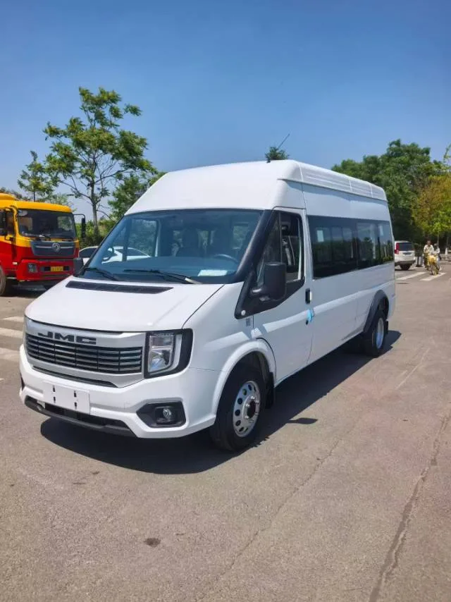 Jiangling 2023 Fushun 2.0T Long Wheelbase Mid-High Roof Passenger/Business Edition 15-Seater Manual Transmission