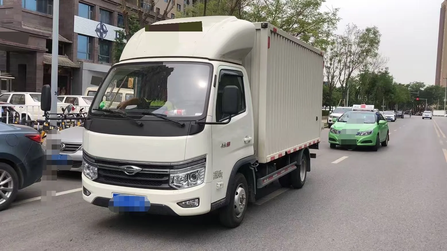 Foton 2021 Time Pioneer S1 1.5T 136马力 3.7米 Single-Cab Van-Style Light Truck, Automatic Transmission