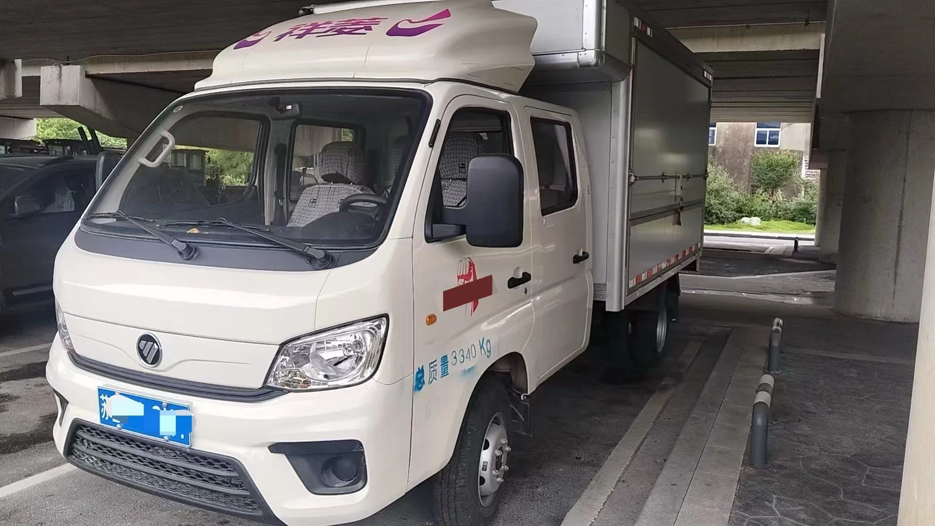 Foton 2023 Xiangling M2 Pro 1.6 122马力 Deluxe 3.1米 Double Cab Wing-Door Van Micro Truck, Manual Transmission