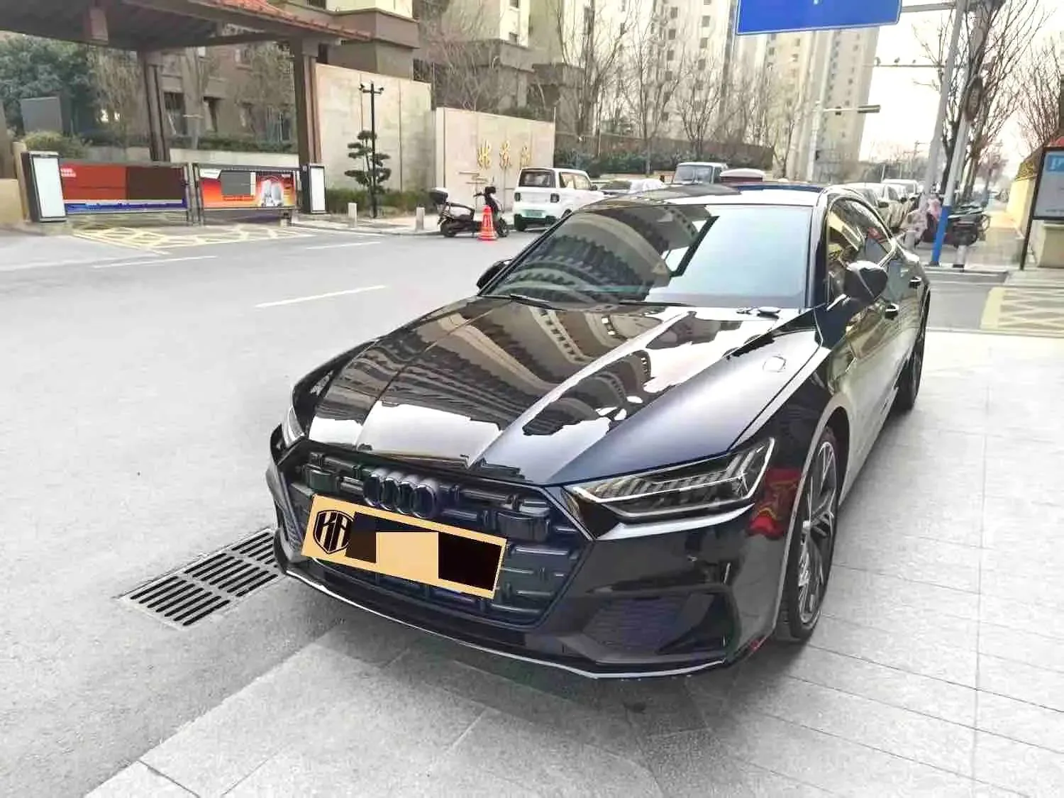 Audi A7L 2022 45 TFSI quattro S-line Black Knight Edition