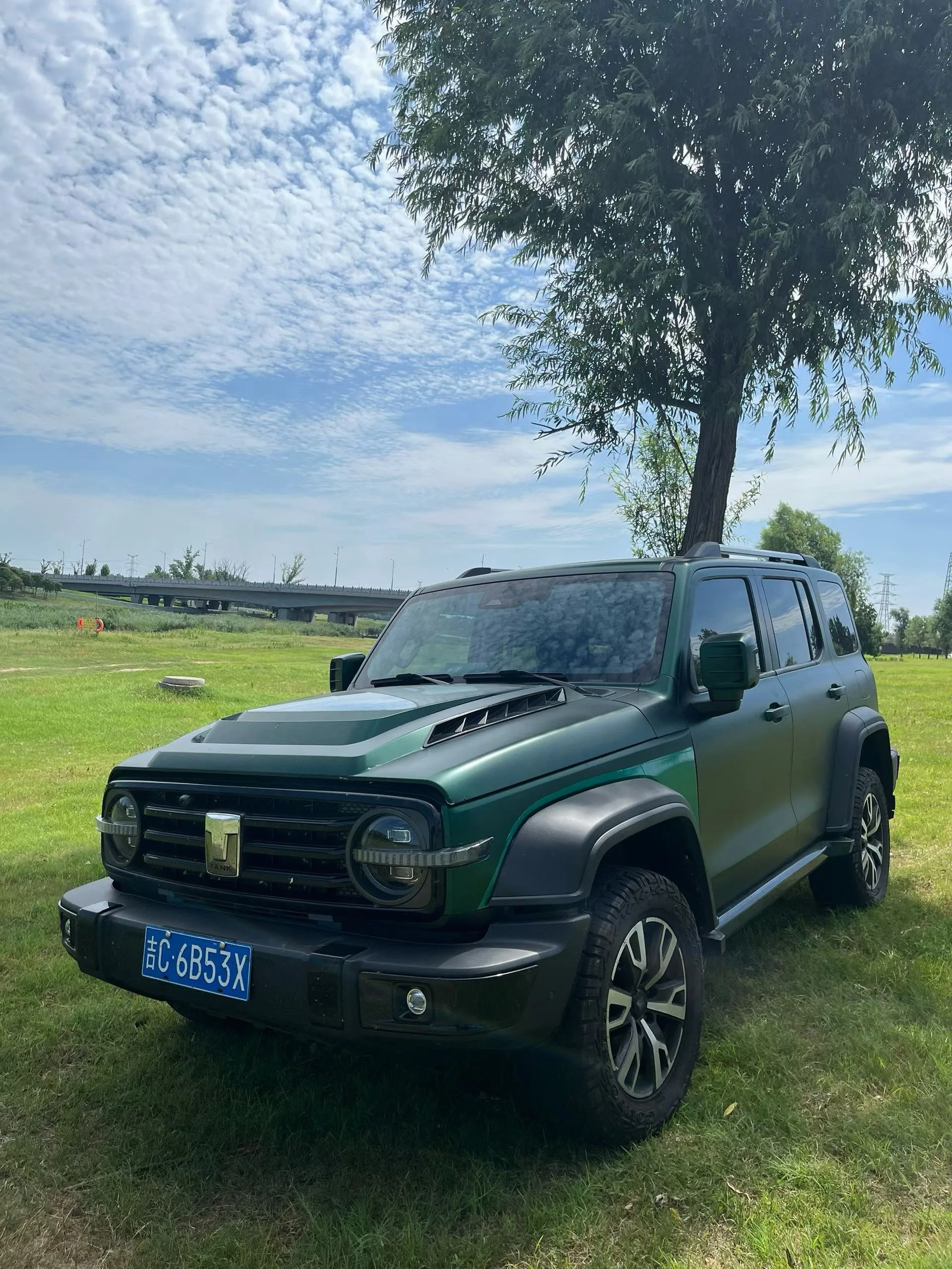 The 2023 Tank 300 City Edition 2.0T is very stylish.