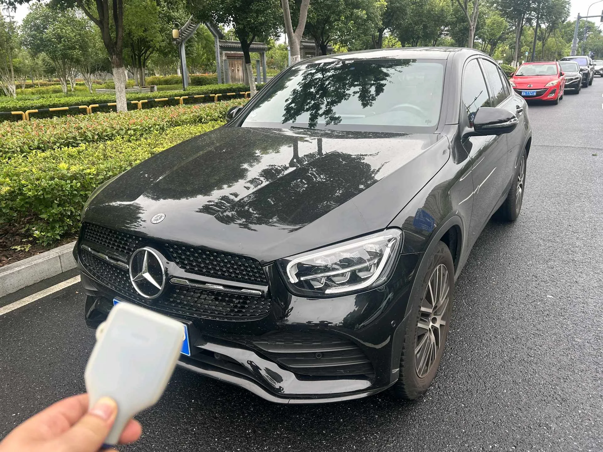 2022 Mercedes-Benz GLC Coupe, facelifted GLC 260 4MATIC Coupe SUV
