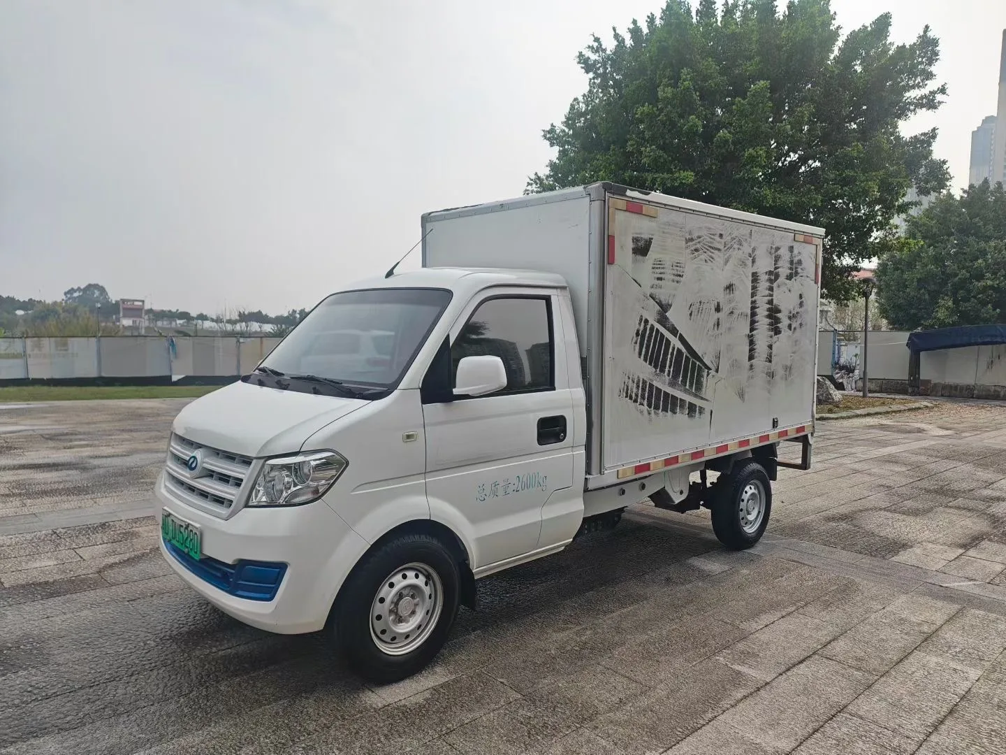 Ruichi 2023 EC31 Standard Edition 2.6T 2.66-meter Single-Cab All-Electric Refrigerated Truck, 38.64 kWh, Automatic Transmission