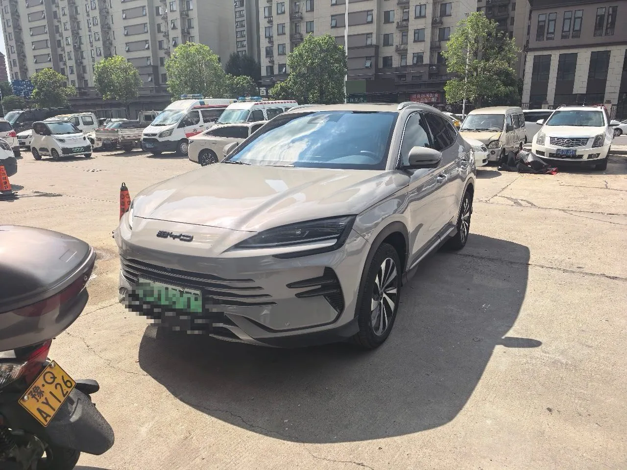 BYD Song PLUS New Energy 2024 Model, Song PLUS DM-i 1.5 CVT Glory Edition, 150km/h Flagship PLUS 5G Automatic