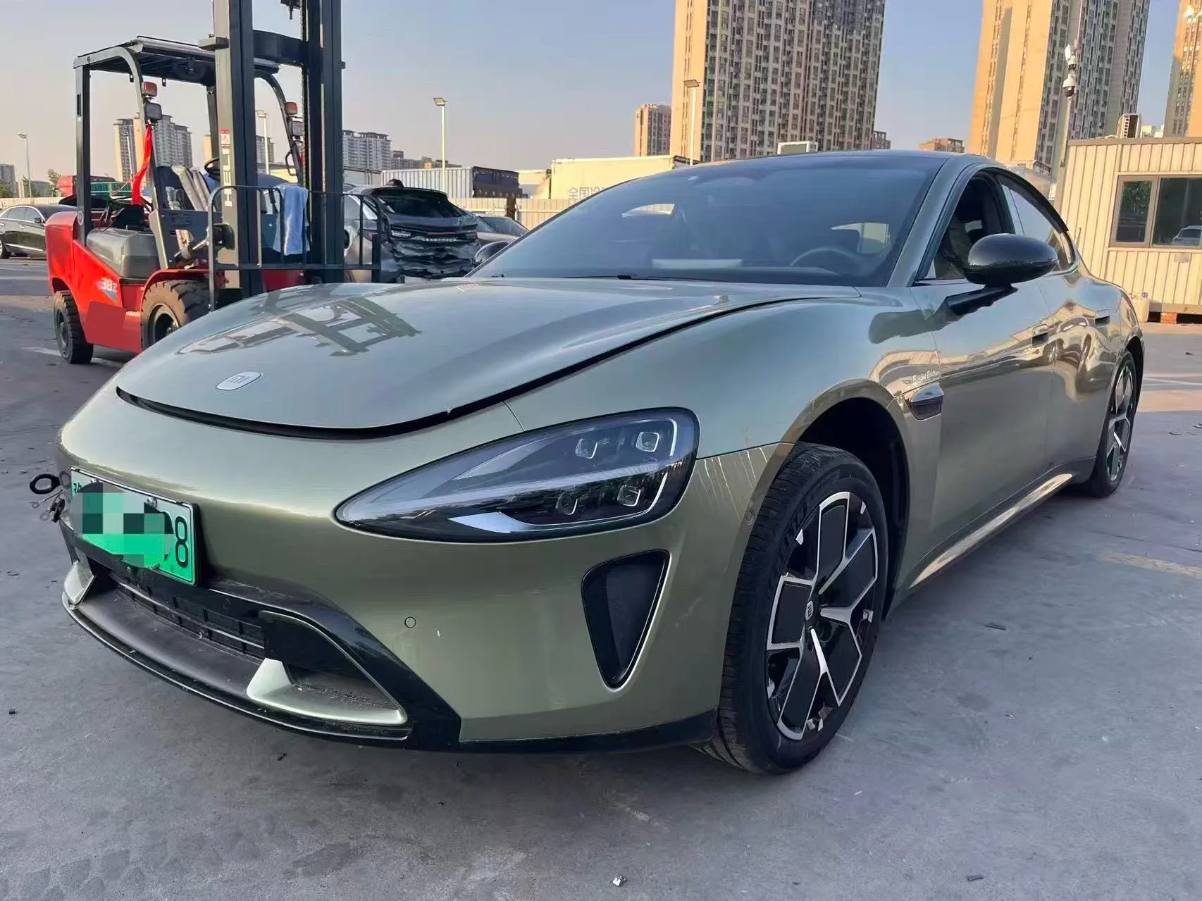 Xiaomi SU7 2024 Model 700km Rear-Wheel Drive Long-Range Smart Driving Edition