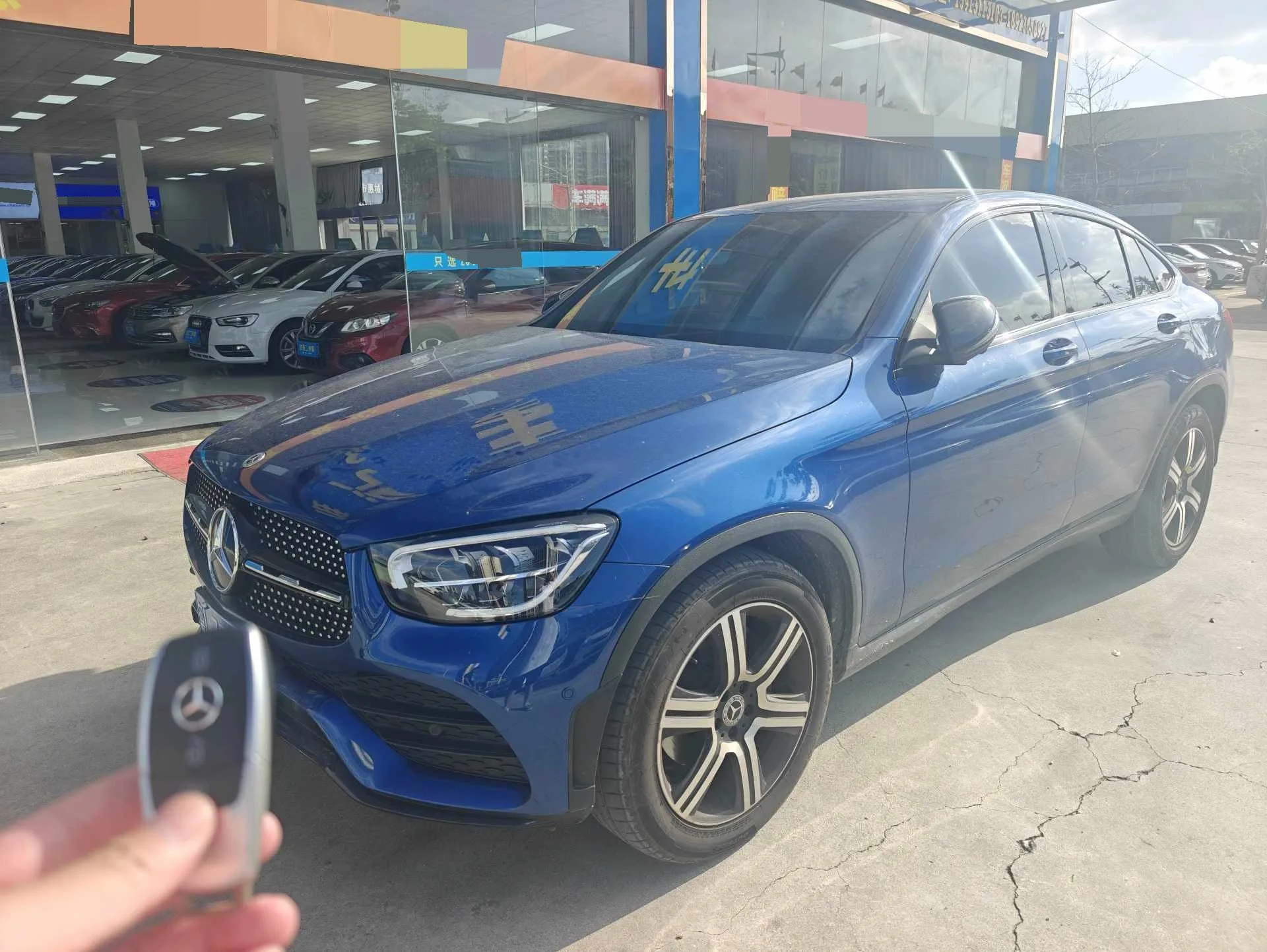 2022 Mercedes-Benz GLC Coupe, facelifted GLC 260 4MATIC Coupe SUV