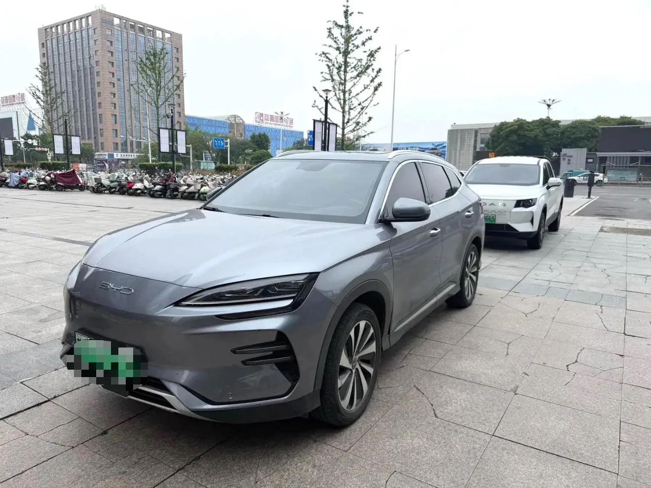 BYD Song PLUS New Energy 2024 Model, Song PLUS EV Glory Edition, 520km Range, Luxury Automatic