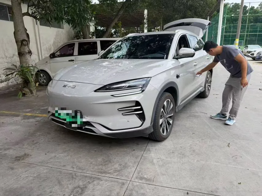 BYD Song PLUS New Energy 2025 Model, Song PLUS EV Smart Driving Edition, 520km Range, Luxury Automatic