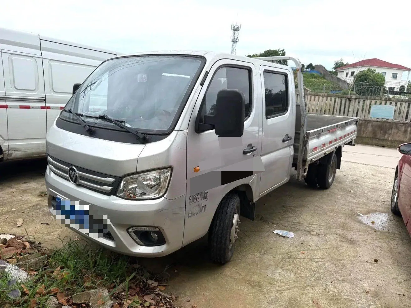 Foton 2022 Xiangling M2 1.6 122 Horsepower 3.1-meter Double Cab Wing-Door Van-Style Light Truck (Hongxingda Brand) Manual Transmission