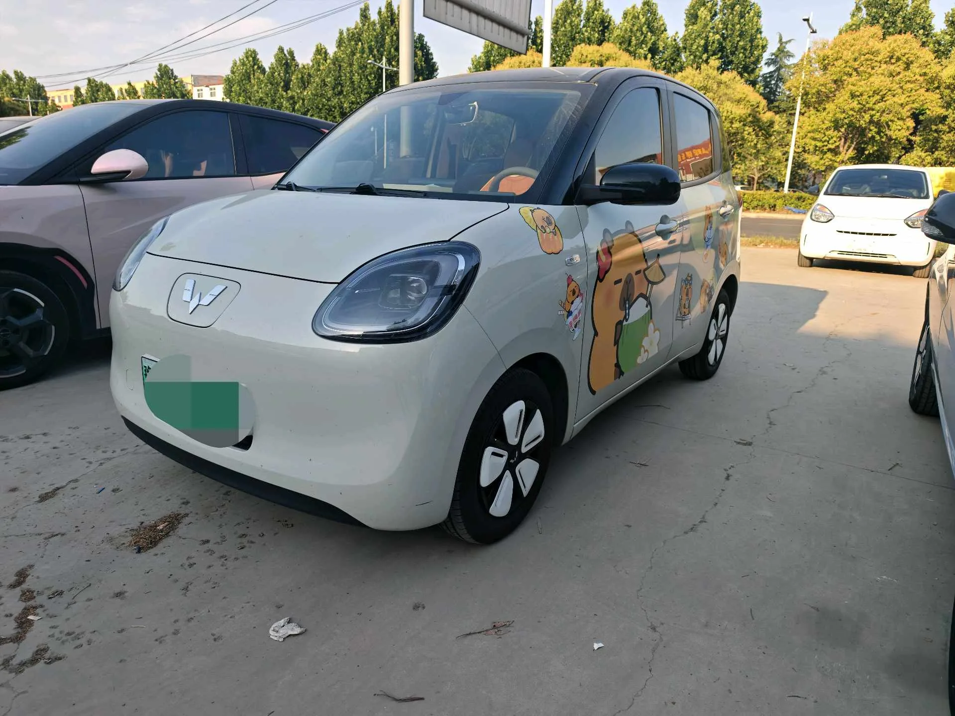 Wuling 2025 Hongguang MINI EV Four-Door Advanced Model Automatic