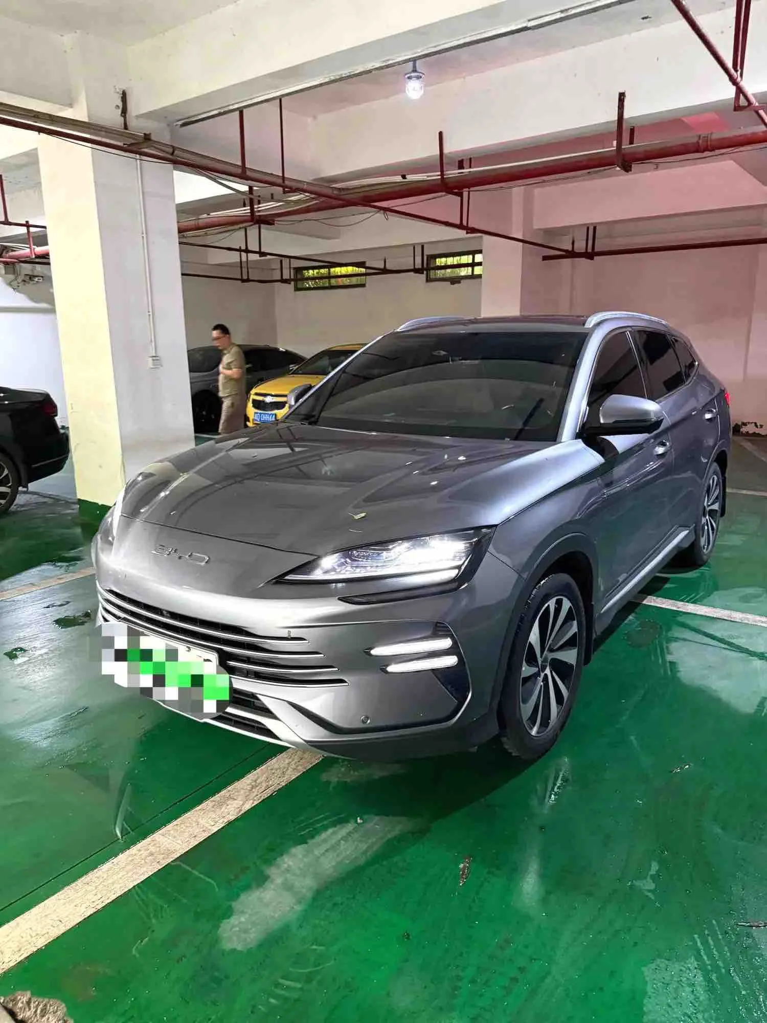 BYD Song PLUS New Energy 2024 Model, Song PLUS DM-i 1.5 CVT Glory Edition, 110km/h Flagship Automatic