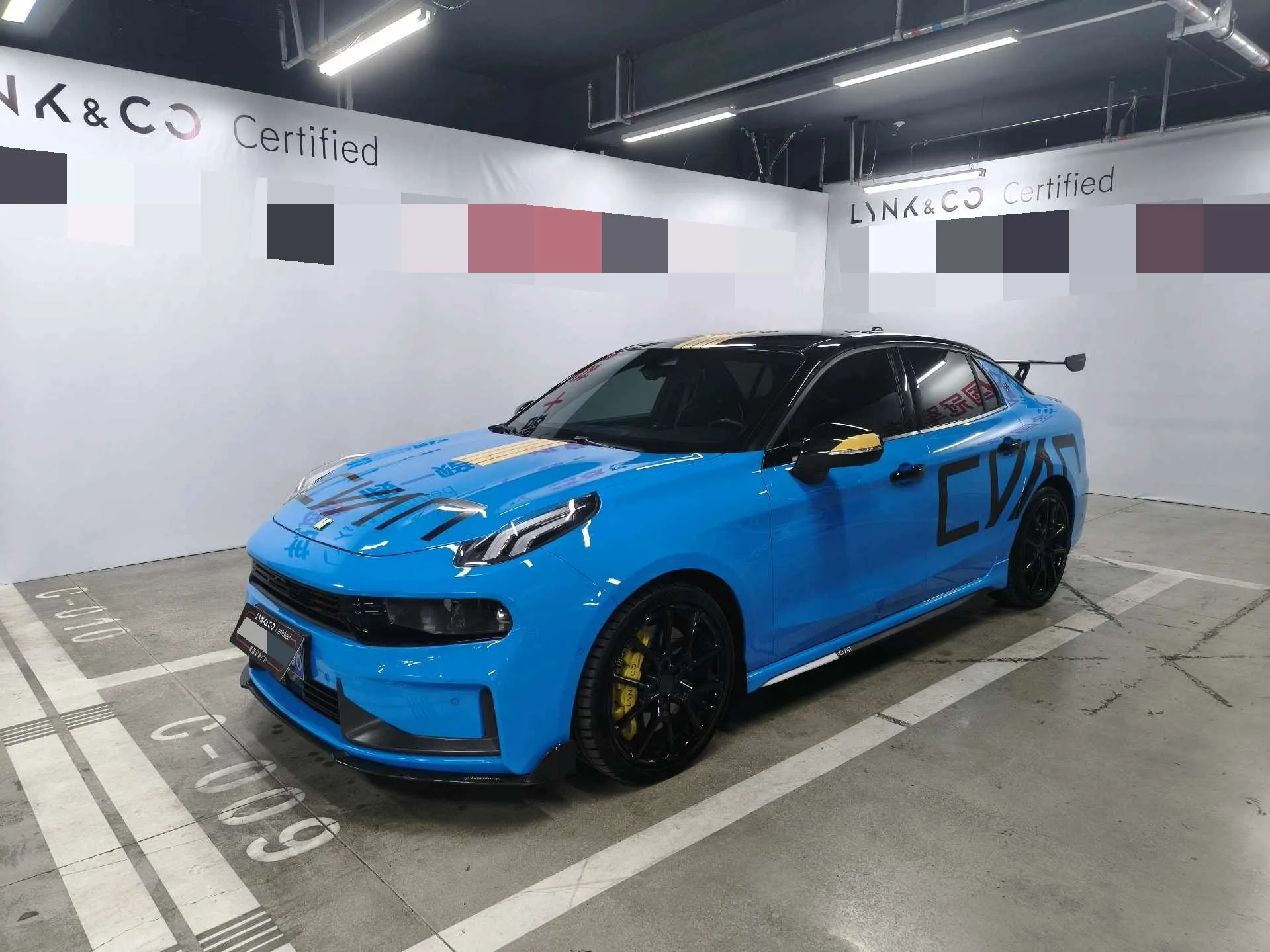 Lynk & Co 03 2022 Model Year 03+ Cyan Custom Edition Performance Package