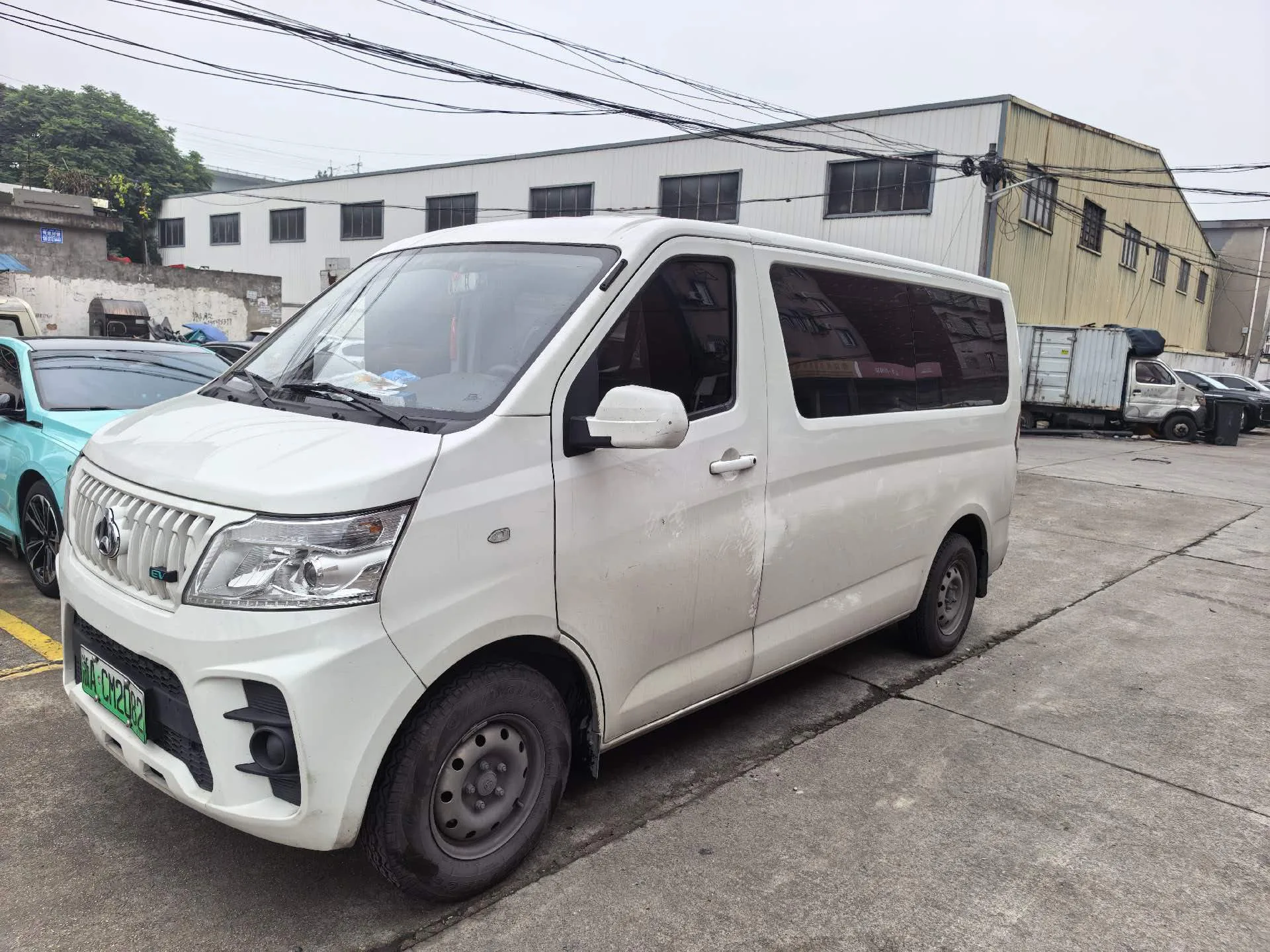Changan Commercial 2023 Ruixing EM60 All-Electric Bus, 4,525 mm long, flat roof, rear-hinged doors, 7-seat, 60 kW, 38.7 kWh, automatic transmission